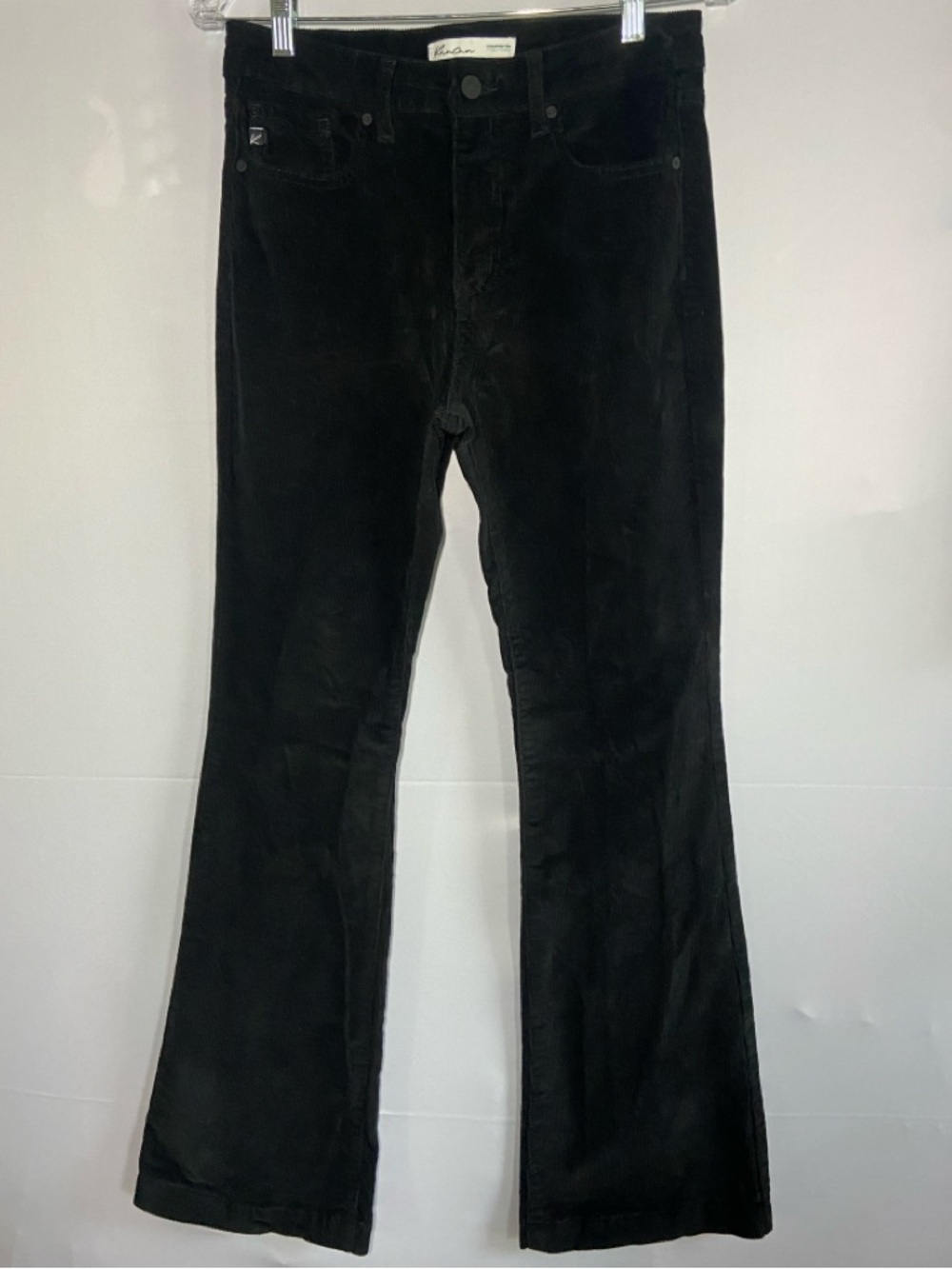 Black Corduroy Flare Pants